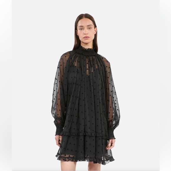 The Kooples Dresses & Skirts - The Kooples -Black Dress w/ removable slip